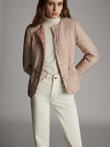 reversible padded jacket with 