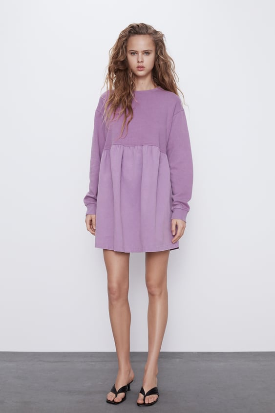 faded dress de Zara sur SCANDALOOK
