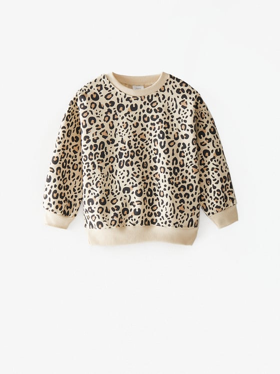 pull leopard zara