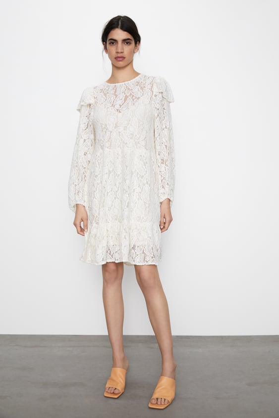 lace dress de Zara sur SCANDALOOK