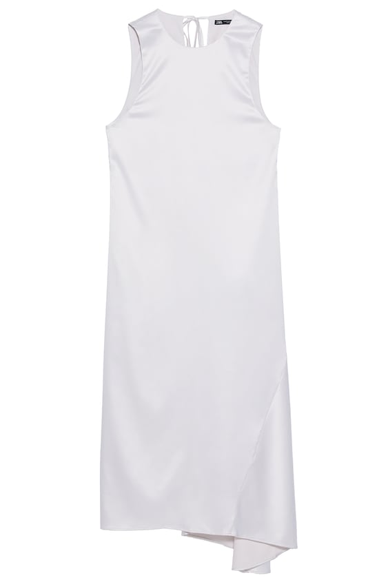 satiny dress de Zara sur SCANDALOOK