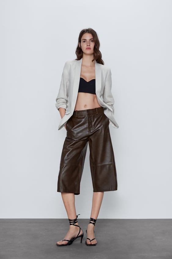 linen jacket de Zara sur SCANDALOOK