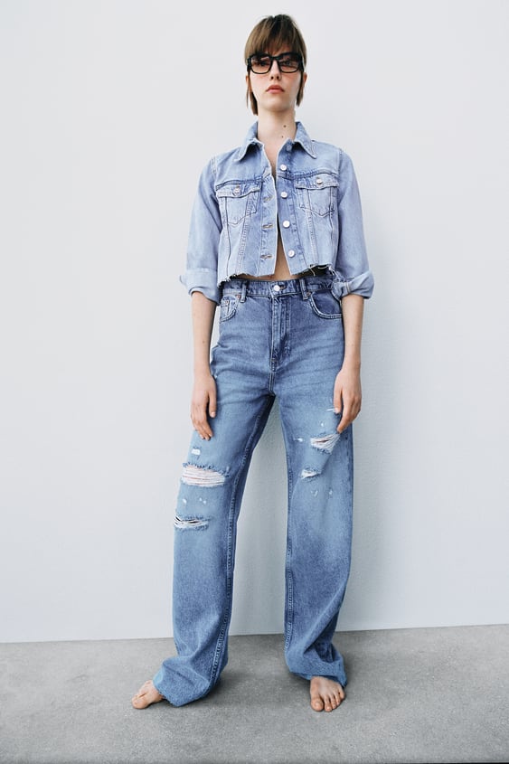 zw premium '80s skinny jeans de Zara sur SCANDALOOK | Ton appli mode qui  révolutionne le shopping!