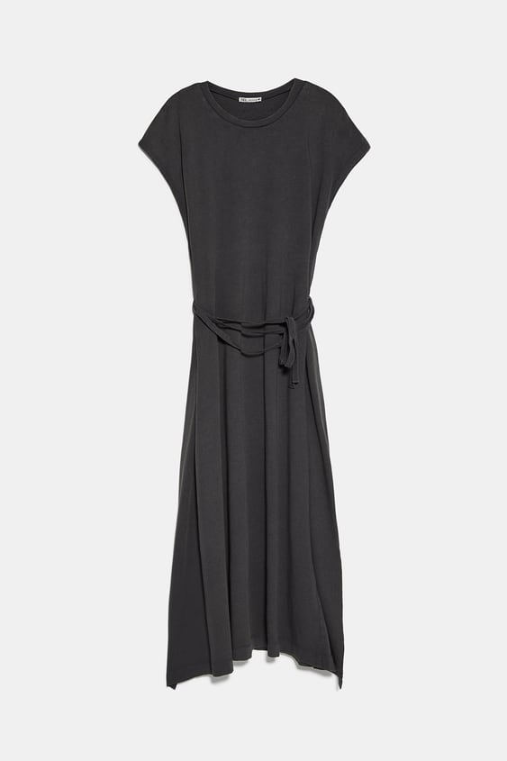 long dress with bow de Zara sur SCANDALOOK