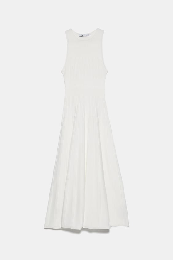 long ribbed dress de Zara sur SCANDALOOK