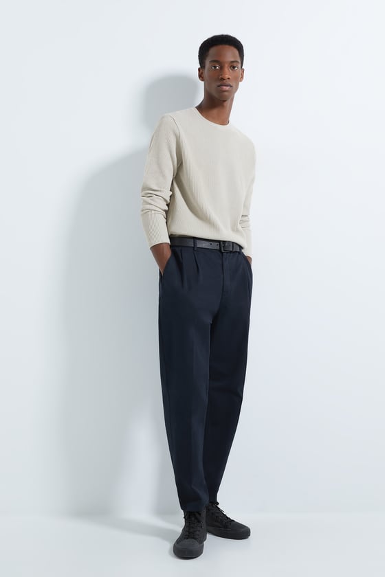 ottoman structured sweater de Zara sur 