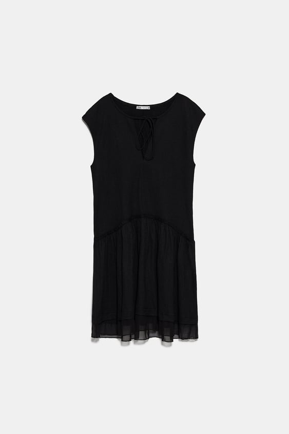matching tulle dress de Zara sur SCANDALOOK