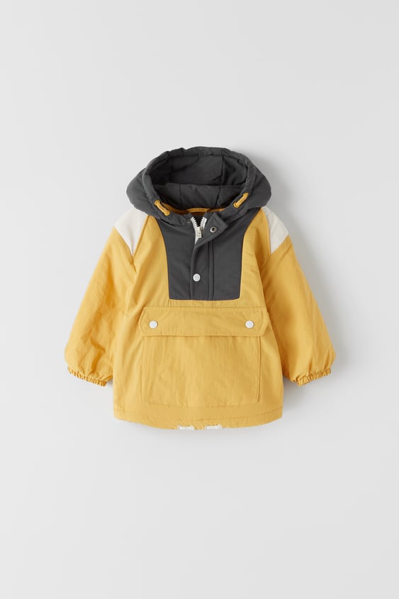 color block jacket zara