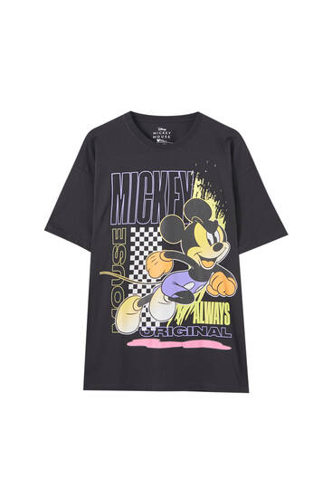 pull and bear mickey mouse t shirt