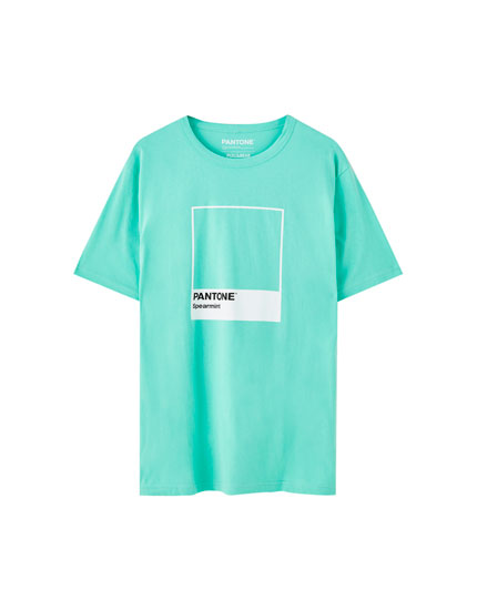 pull and bear pantone t shirt