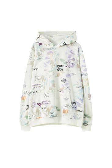 looney tunes x evan rossell hoodie